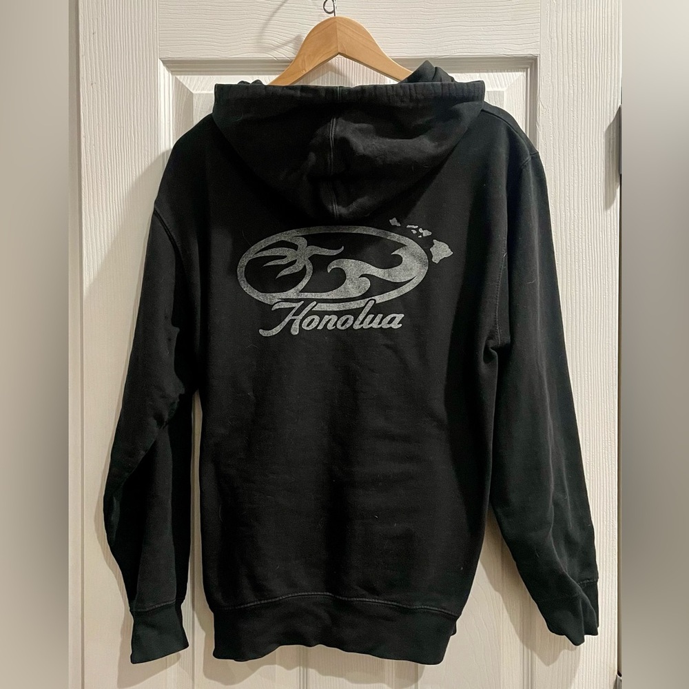 Women’s Black Size M Lightweight Honolulu Hoodie